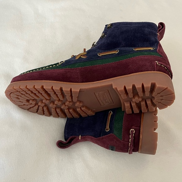 POLO RALPH LAUREN Ranger Mid Color-Blocked Suede Boot - Picture 3 of 3